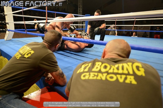 2013-11-16 Vigevano - Born to Fight 4297 Roberto Massone-Salvatore Maresca - MMA